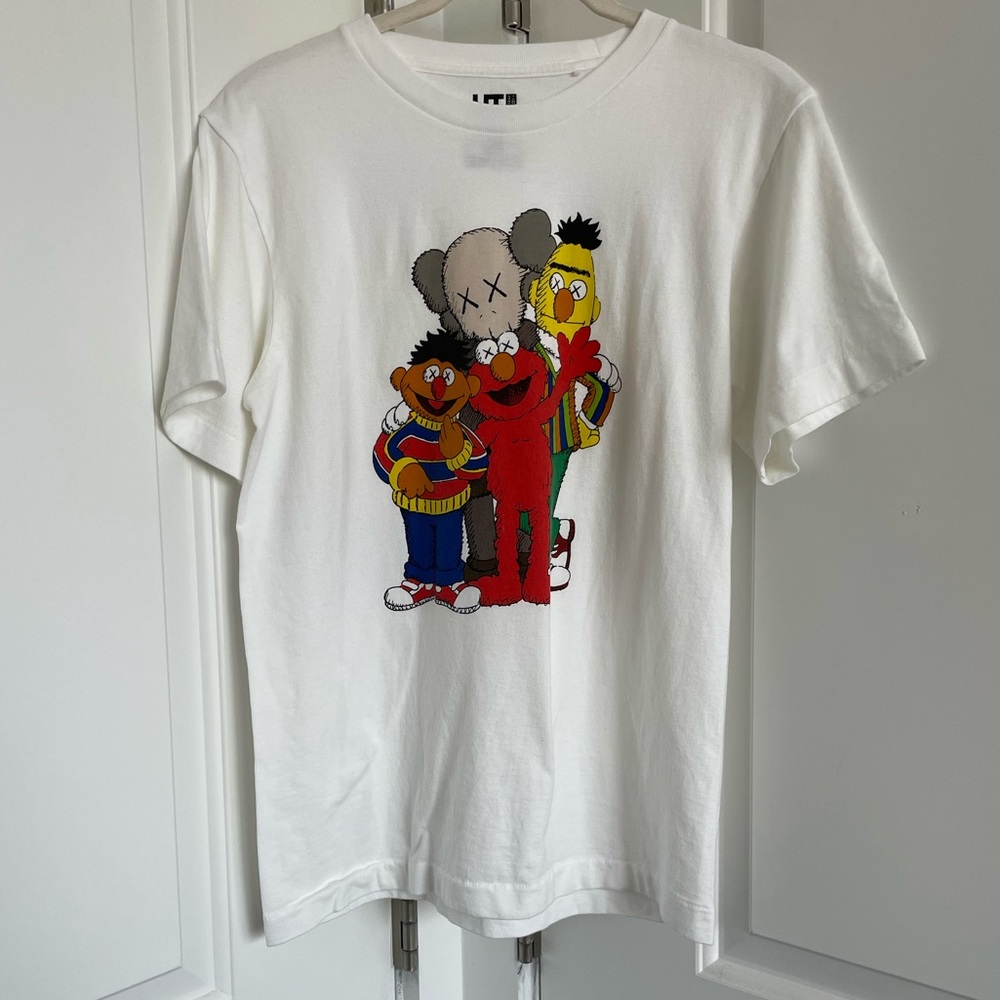 Uniqlo X Kaws X Sesame Street Group Tee